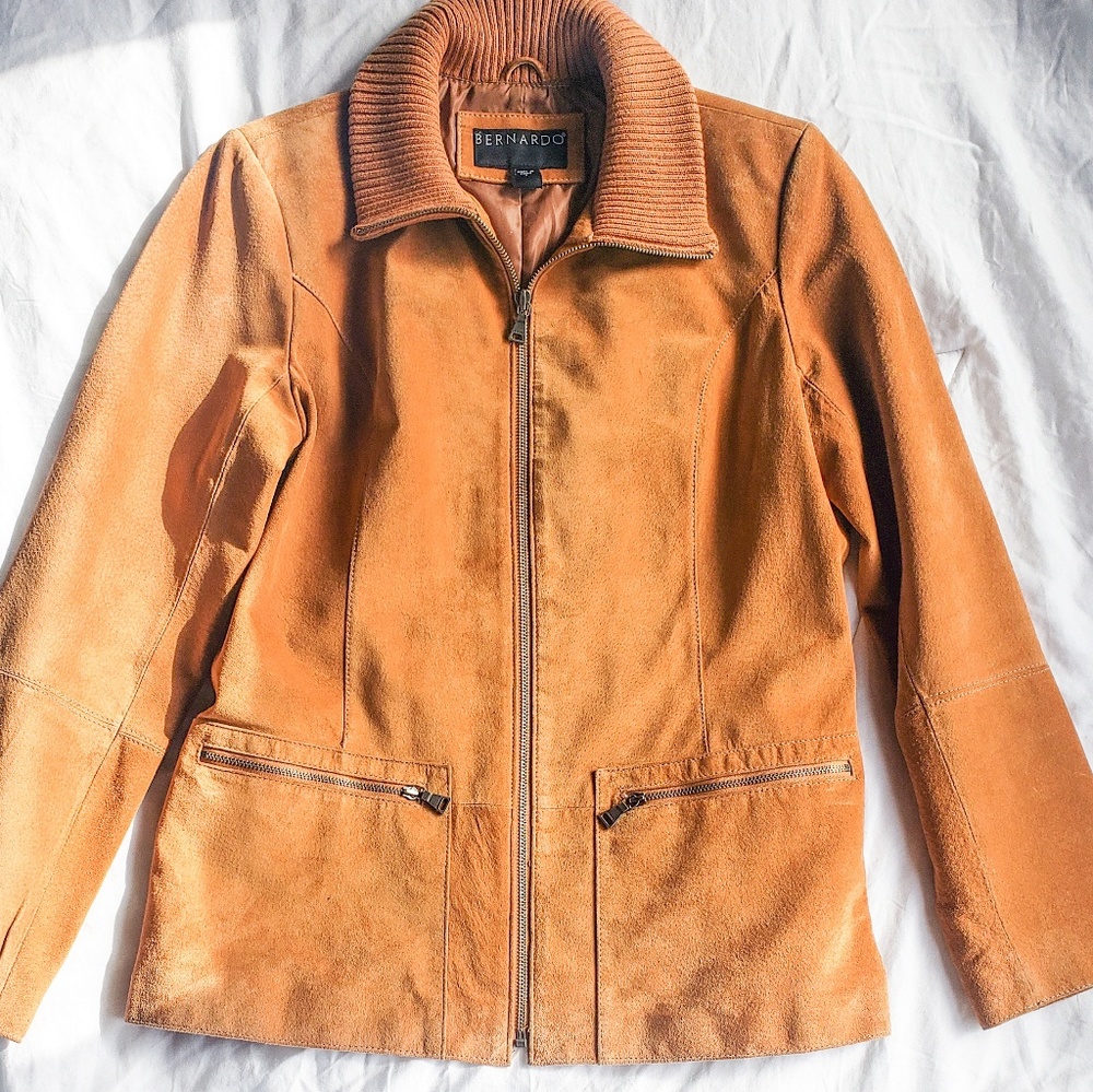 Bernardo Genuine Leather Jacket